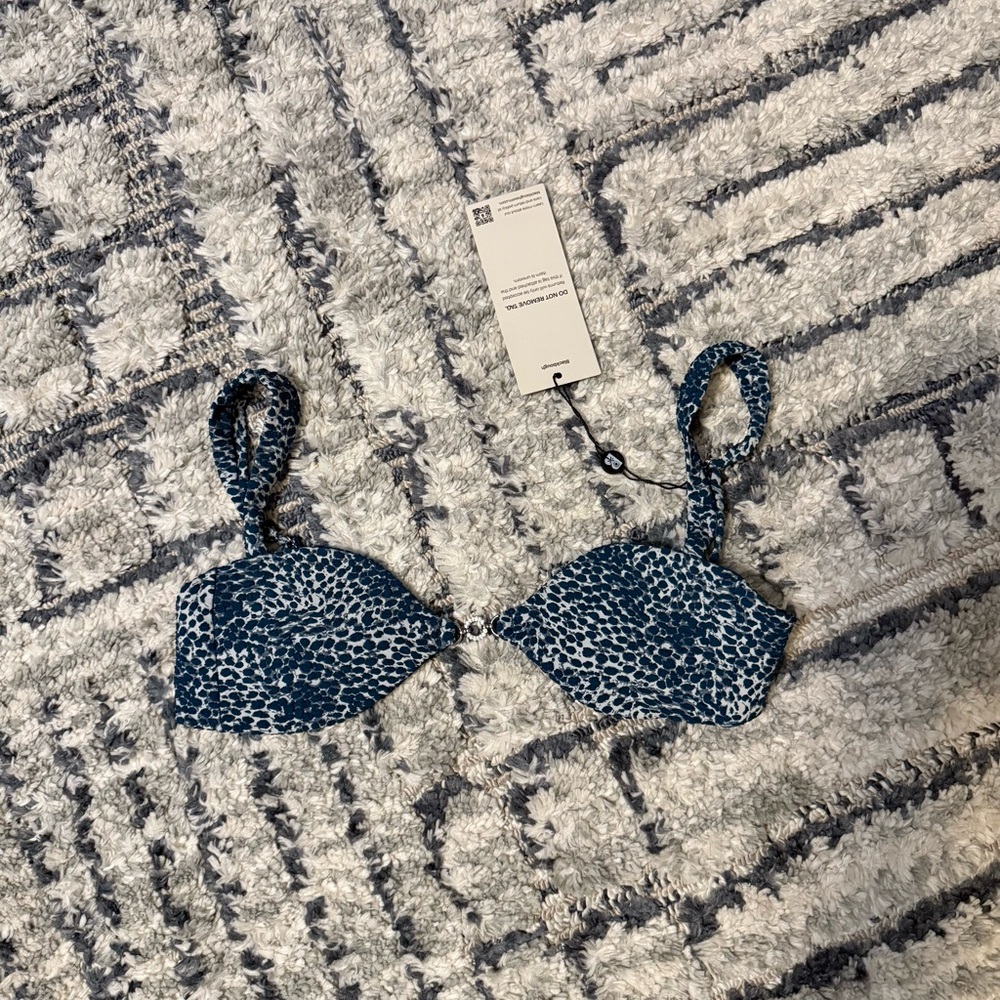 Blackbough Snow Leapoard Jasmine Bikini Top